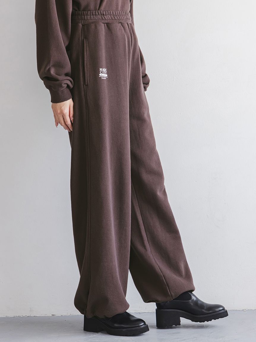 SNIDEL「【NUTMEG】コラボスウェットパンツ」|チノ|