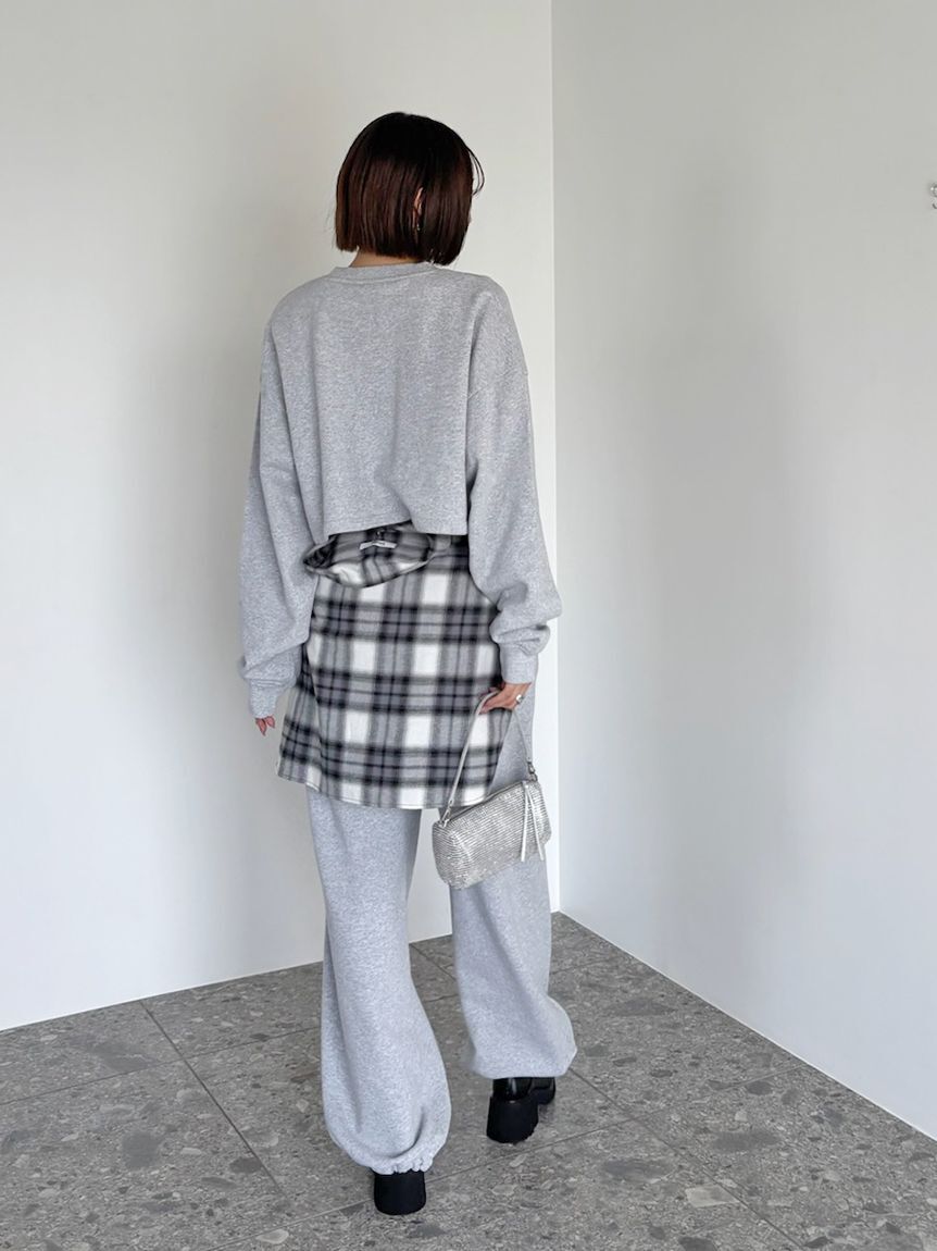 SNIDEL「【NUTMEG】コラボスウェットパンツ」|チノ|