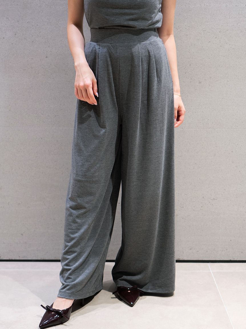 SNIDEL「タックカットパンツ」|チノ|