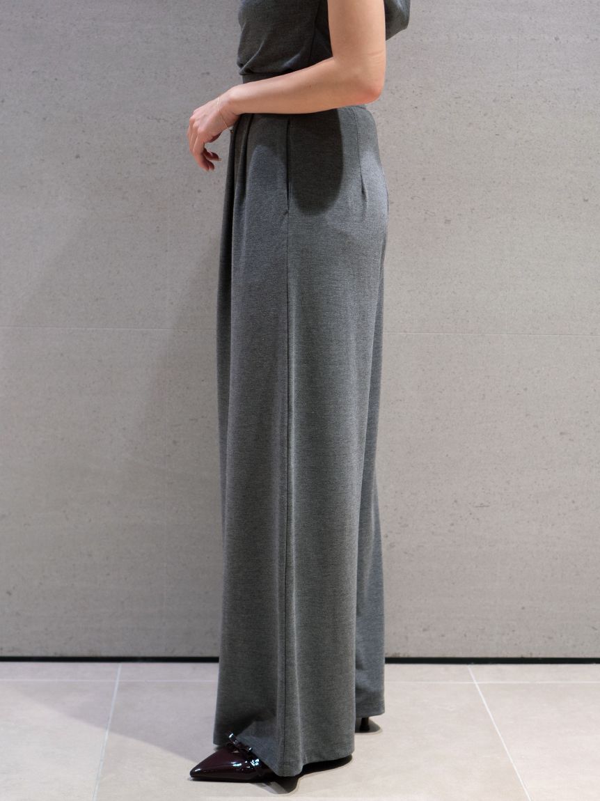 SNIDEL「タックカットパンツ」|チノ|