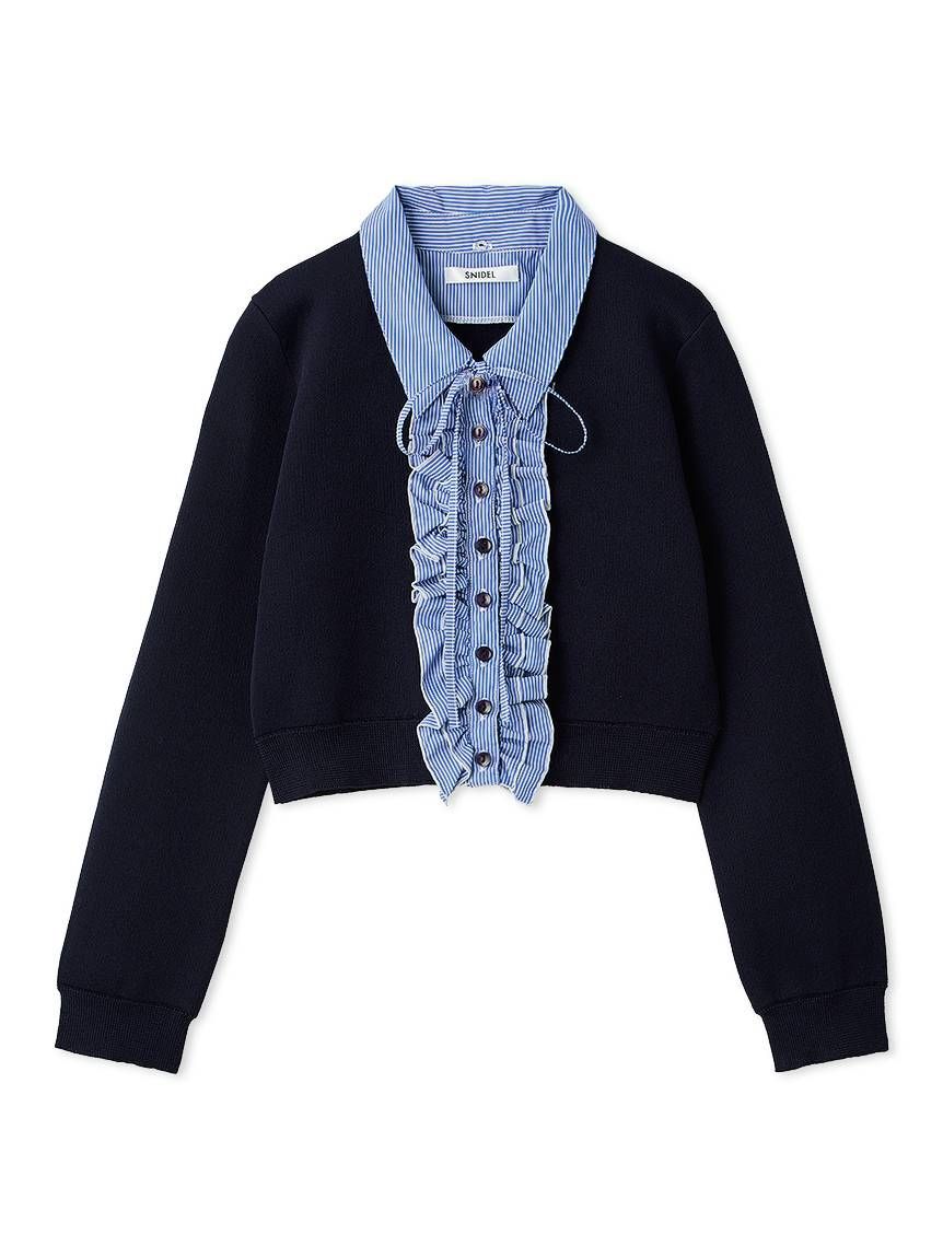 フリルニットカーディガン（SNIDEL）｜ルミネのファッション通販