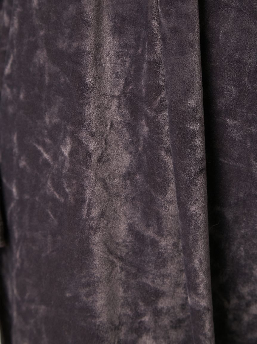 FRAY I.D「クラッシュベロアドロストワイドパンツ」|チノ|