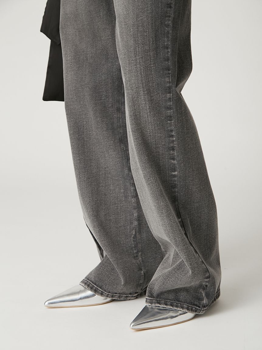 00サイズ】リボンモチーフストレートワイドデニム（FRAY I.D）｜ルミネ