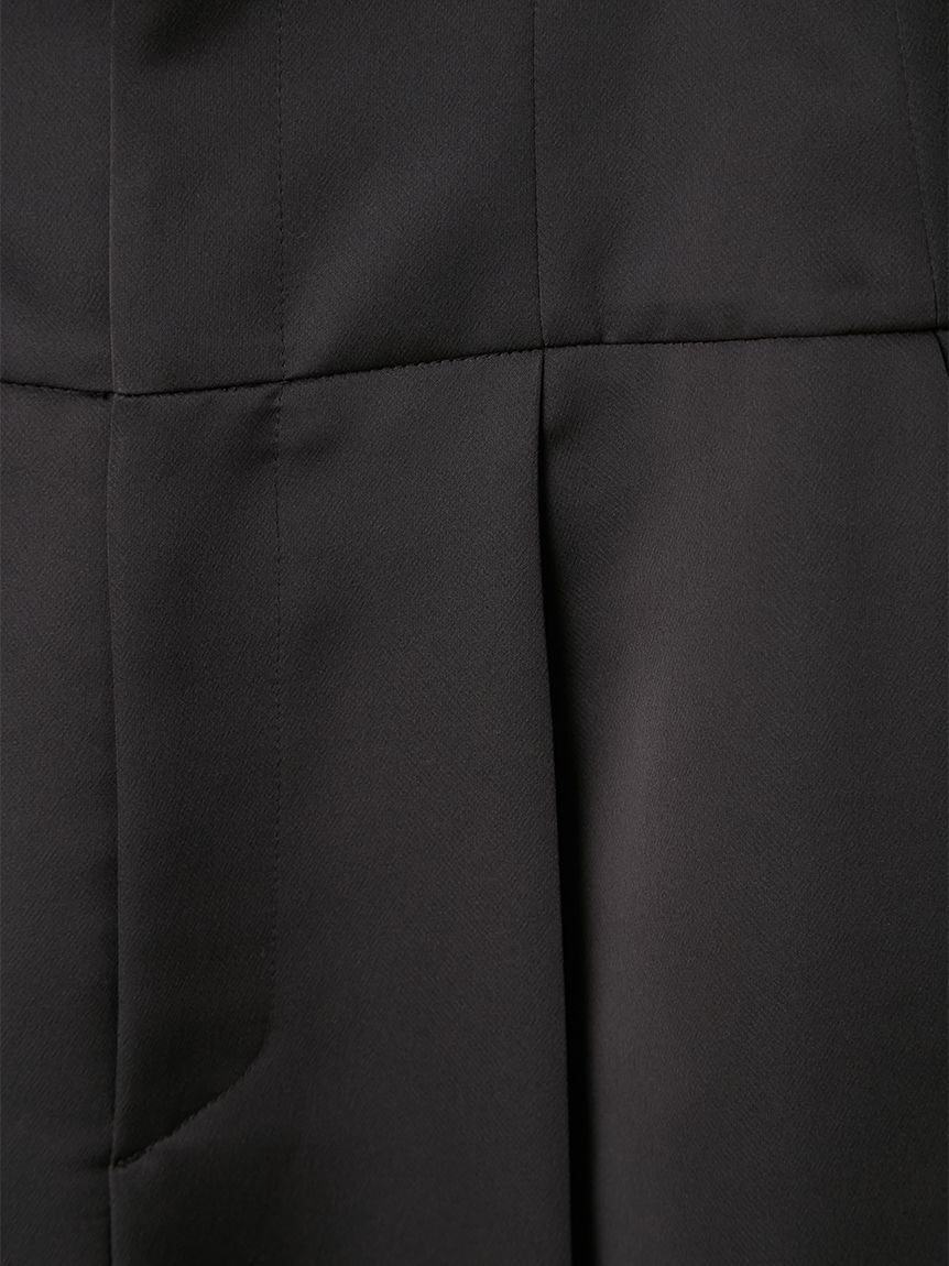 FRAY I.D「ハイウエストタックワイドパンツ」|チノ|