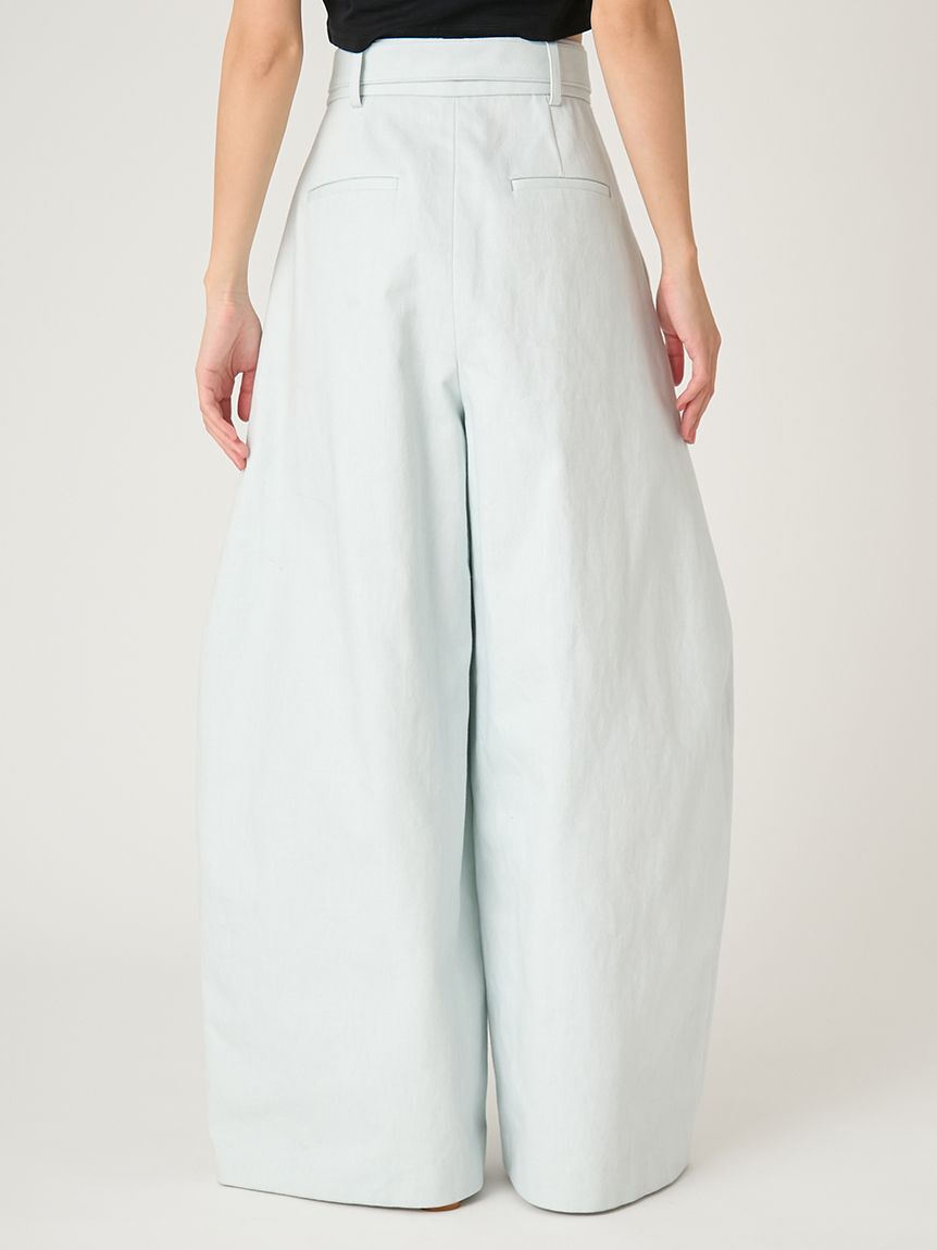 FRAY I.D「ワイドバレルレッグパンツ」|チノ|