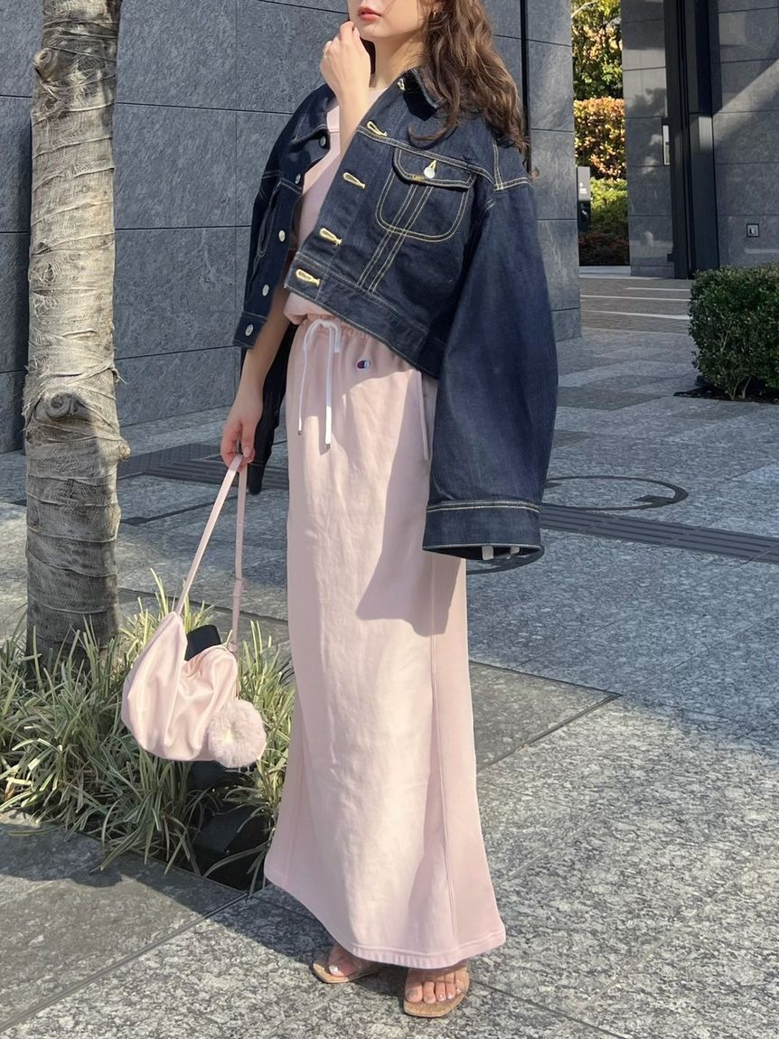 FRAY I.D「【FRAY I.D｜Champion】リバースウィーブストレートスカート」|スカート|