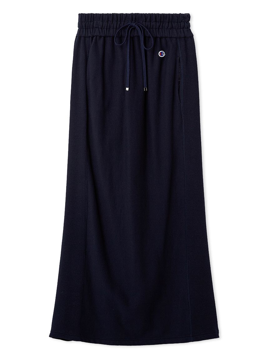 FRAY I.D「【FRAY I.D｜Champion】リバースウィーブストレートスカート」|スカート|NVY