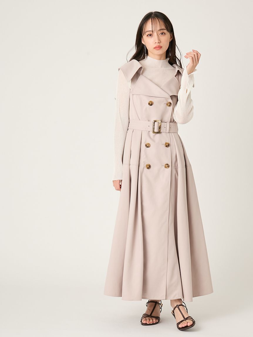 FRAY I.D「トレンチディテールワンピース」|ワンピース|