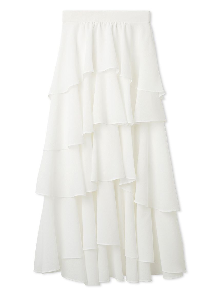 FRAY I.D「アシメフリルティアードスカート」|スカート|