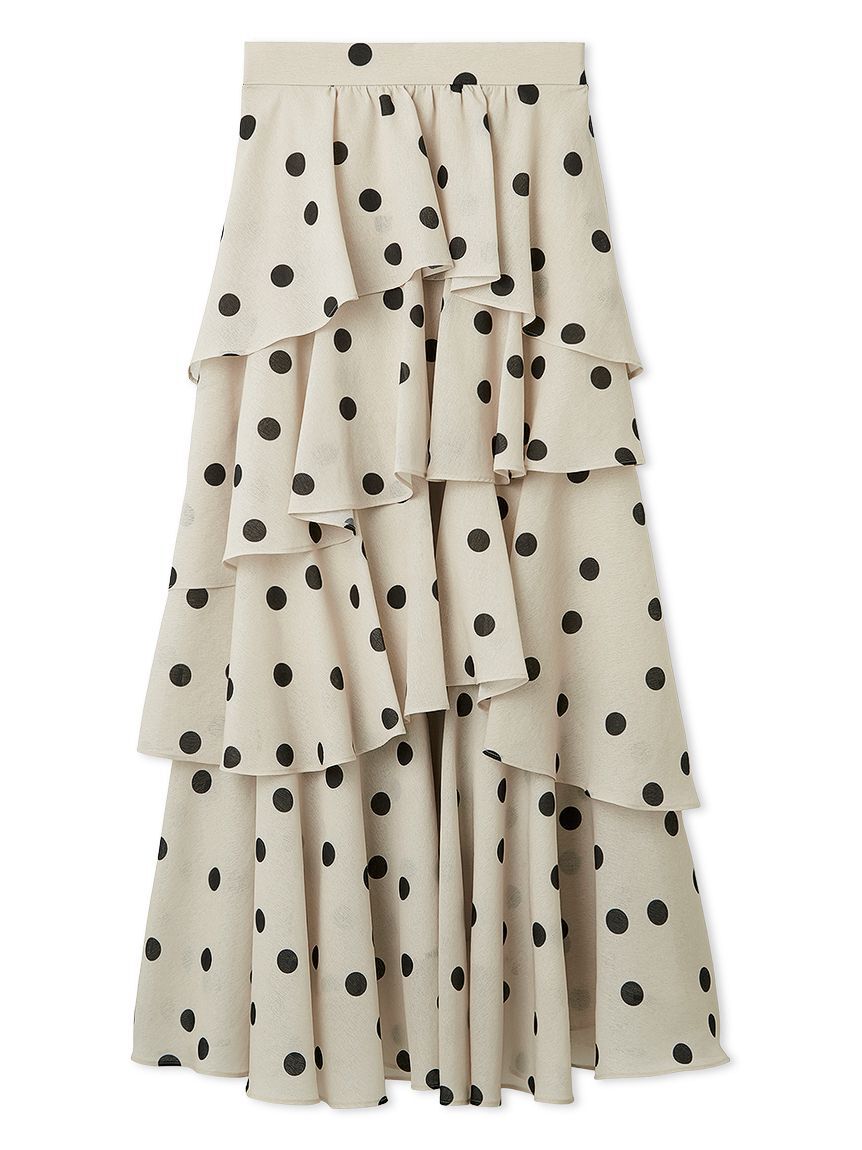 FRAY I.D「アシメフリルティアードスカート」|スカート|