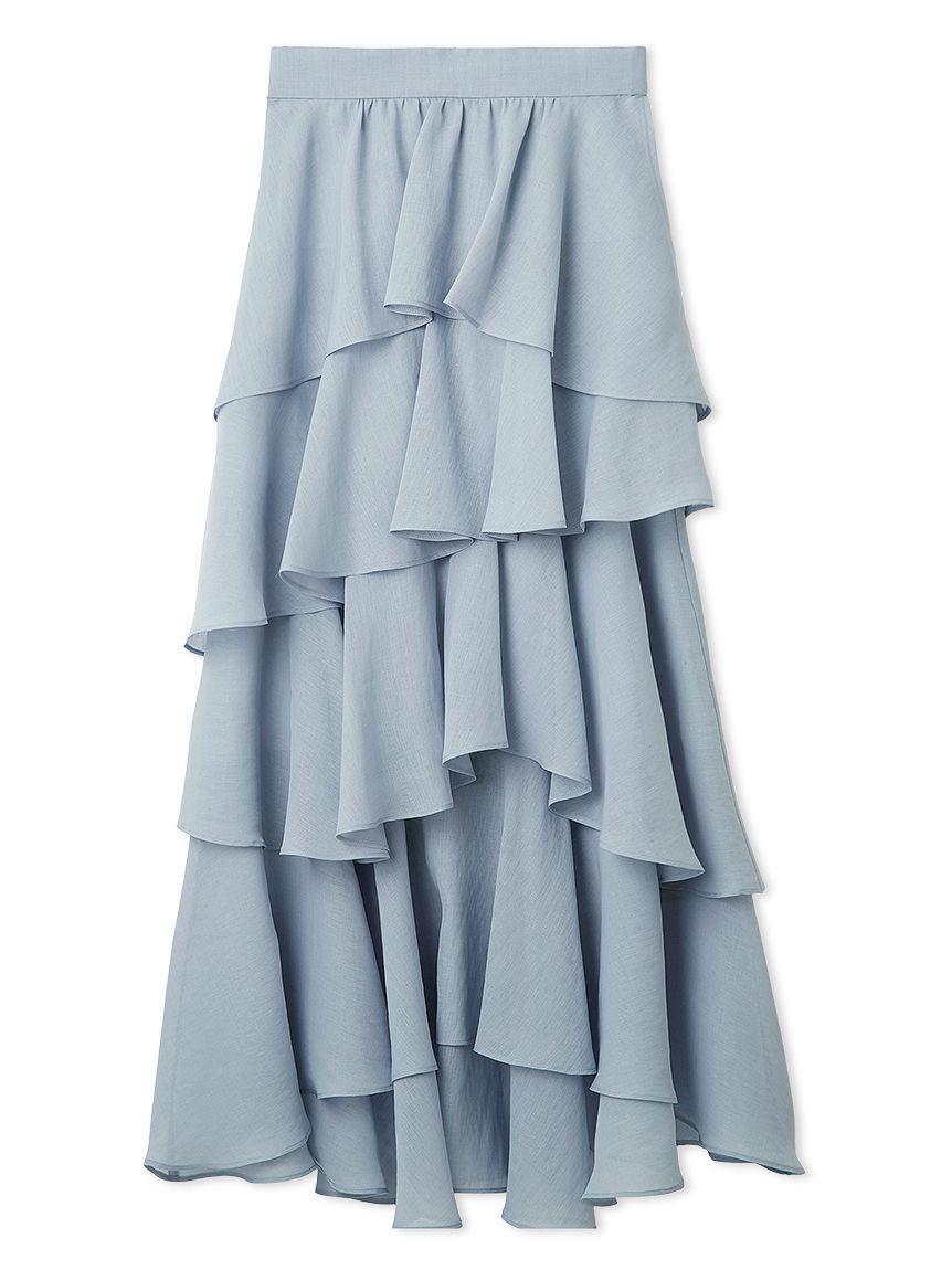 FRAY I.D「アシメフリルティアードスカート」|スカート|LBLU