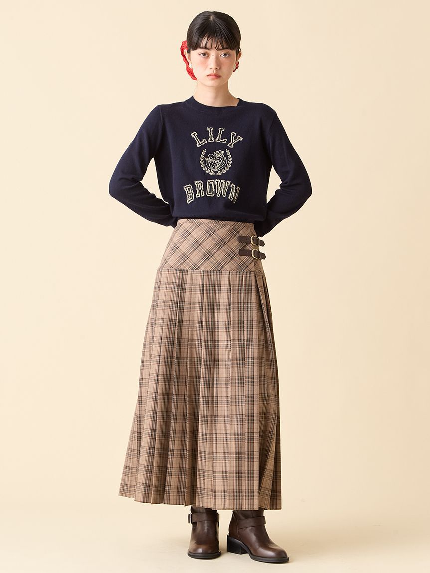 LILY BROWN「ベルテッドプリーツスカショーパン」|その他|