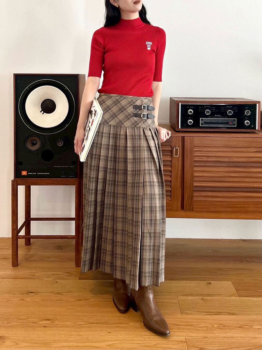 LILY BROWN「ベルテッドプリーツスカショーパン」|その他|