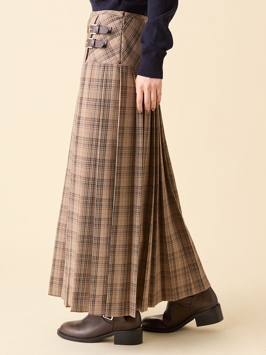 LILY BROWN「ベルテッドプリーツスカショーパン」|その他|