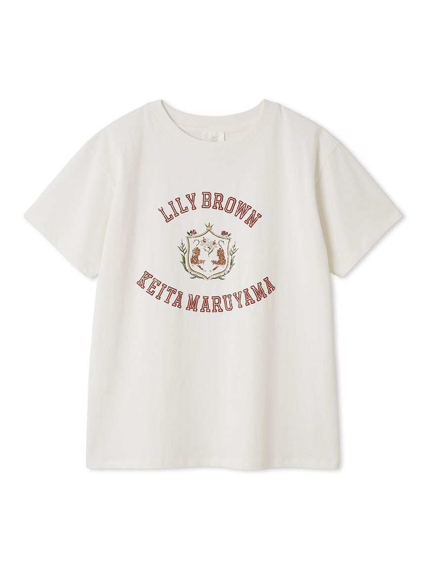 LILY BROWN「【LILY BROWN&times;KEITA MARUYAMA】バリエーショングラフィックTシャツ」|Tシャツ・カットソー|