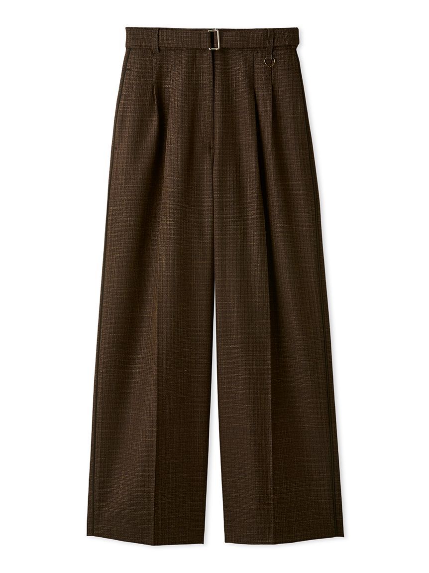 LILY BROWN「ハートチャームサイドラインパンツ」|チノ|BRW