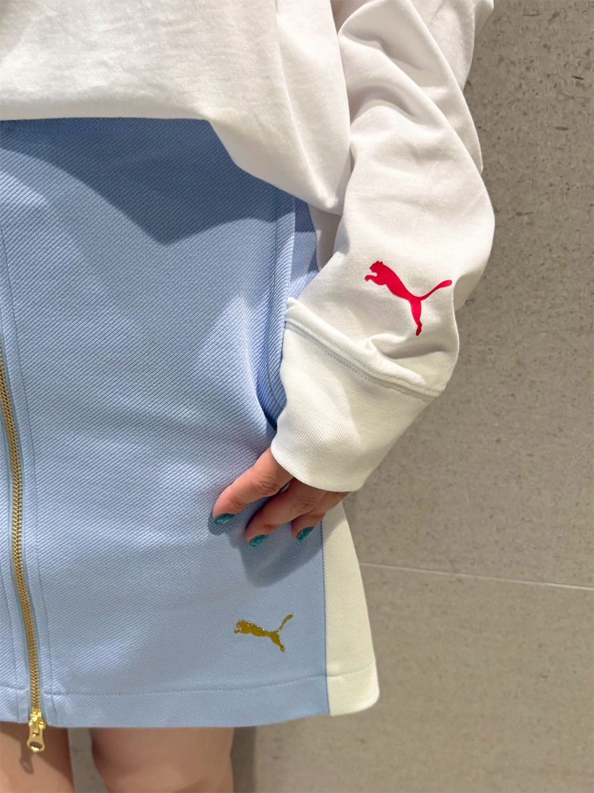 LILY BROWN「【LILY BROWN&times;PUMA】フロントジップミニスカート」|スカート|