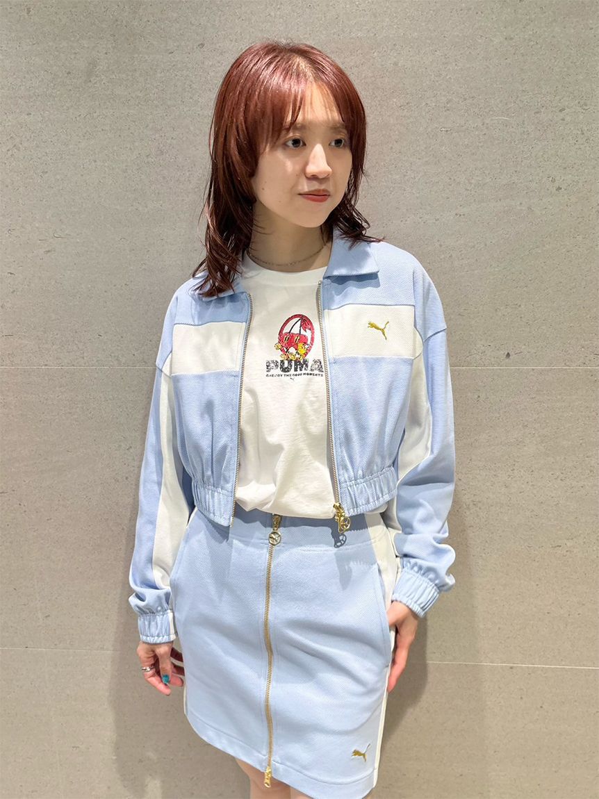 LILY BROWN「【LILY BROWN&times;PUMA】フロントジップミニスカート」|スカート|