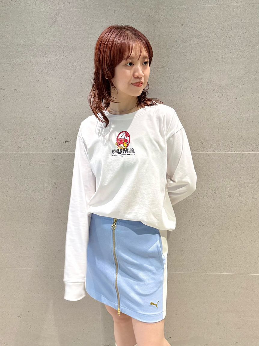 LILY BROWN「【LILY BROWN&times;PUMA】フロントジップミニスカート」|スカート|