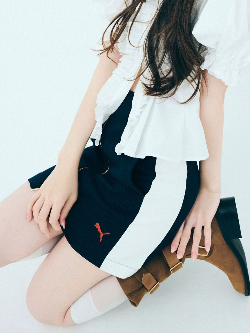LILY BROWN「【LILY BROWN&times;PUMA】フロントジップミニスカート」|スカート|