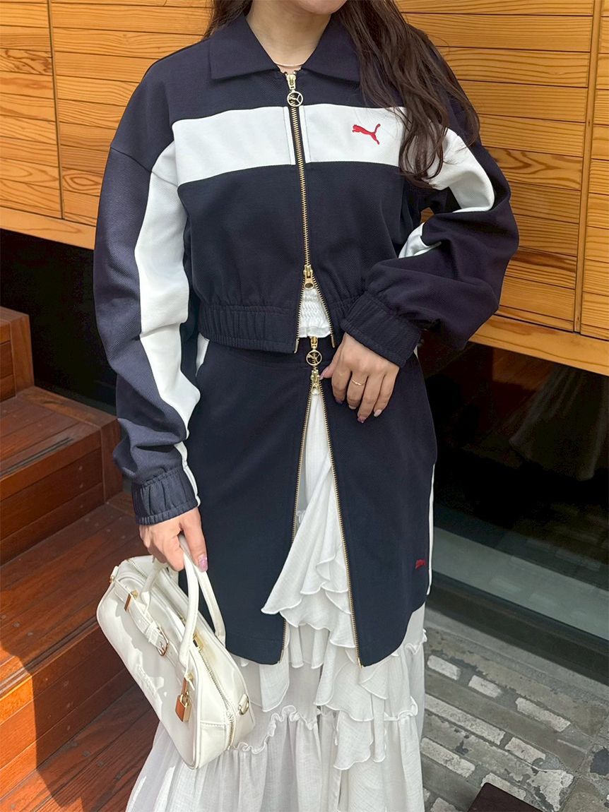 LILY BROWN「【LILY BROWN&times;PUMA】フロントジップミニスカート」|スカート|