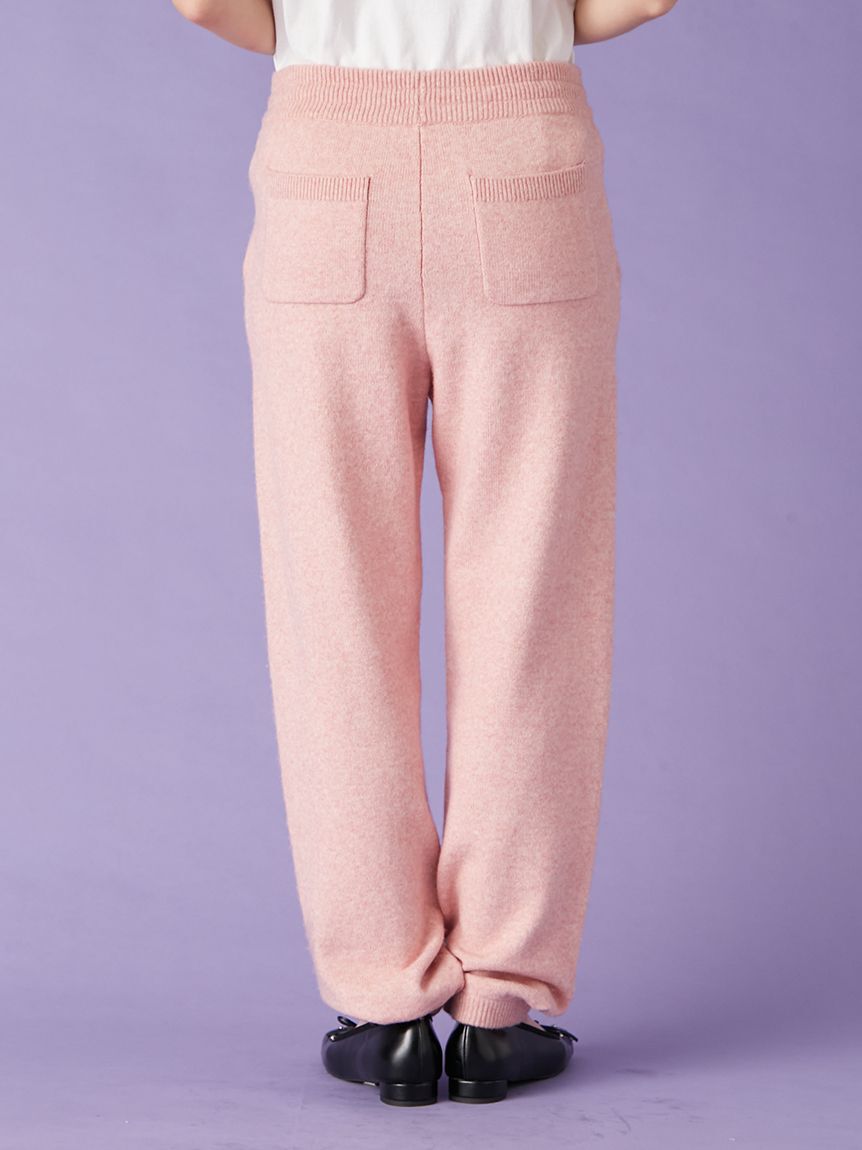 LILY BROWN「ニットリラックスパンツ」|チノ|