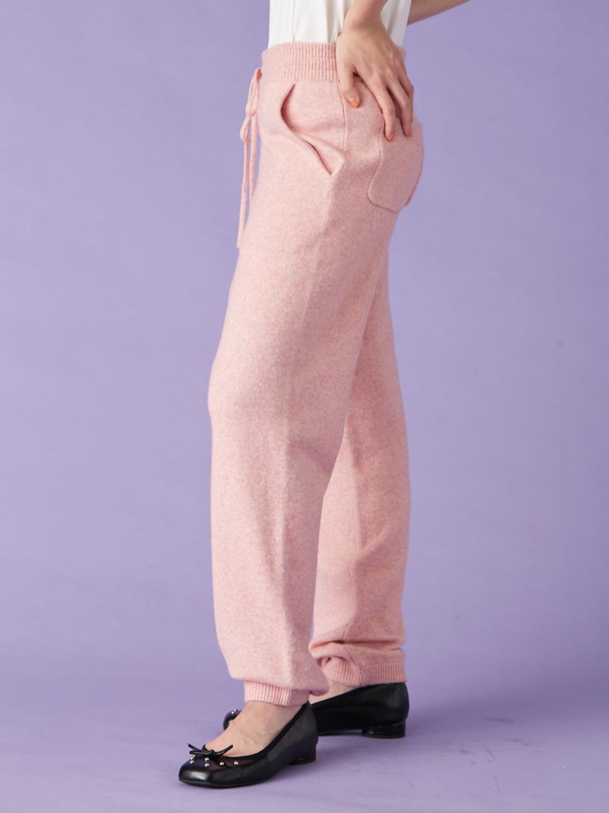 LILY BROWN「ニットリラックスパンツ」|チノ|