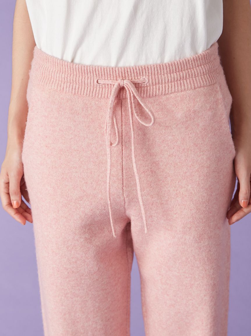 LILY BROWN「ニットリラックスパンツ」|チノ|