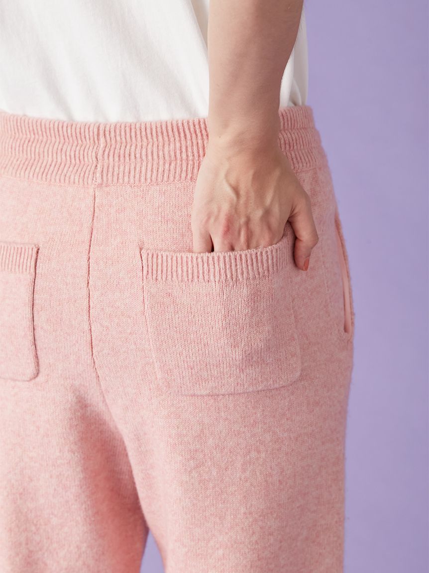 LILY BROWN「ニットリラックスパンツ」|チノ|