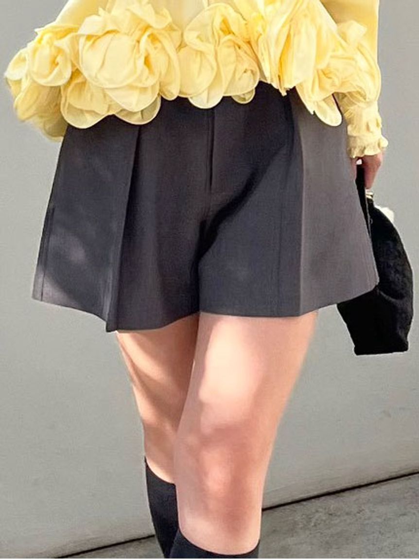 LILY BROWN「ベルトセットショートパンツ」|その他|GRY