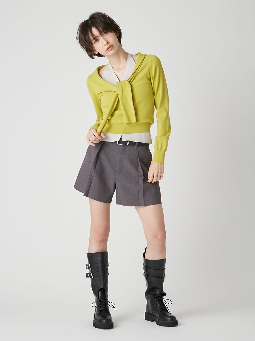 LILY BROWN「ベルトセットショートパンツ」|その他|