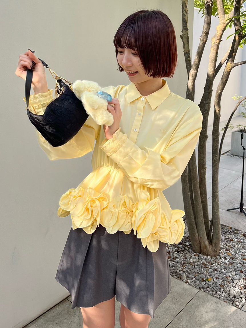 LILY BROWN「ベルトセットショートパンツ」|その他|