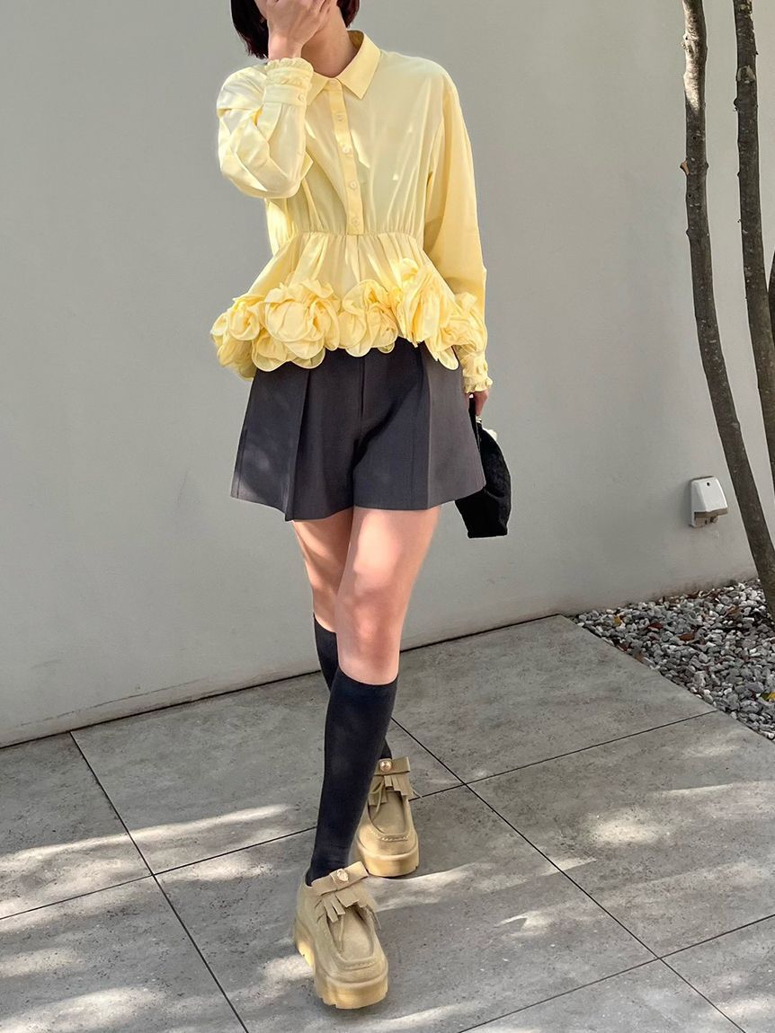 LILY BROWN「ベルトセットショートパンツ」|その他|