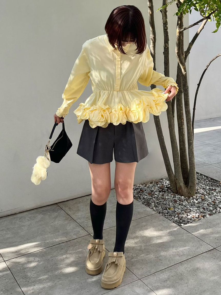 LILY BROWN「ベルトセットショートパンツ」|その他|