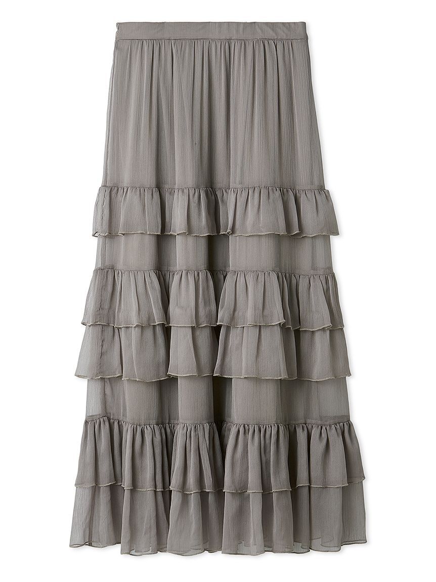 LILY BROWN「ステップフリルシアースカート」|スカート|MOC