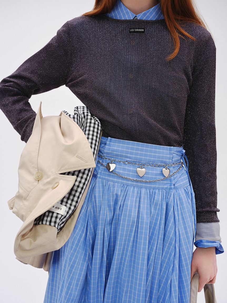 LILY BROWN「Lily Bearレターモチーフバリエシャツ」|シャツ・ブラウス|