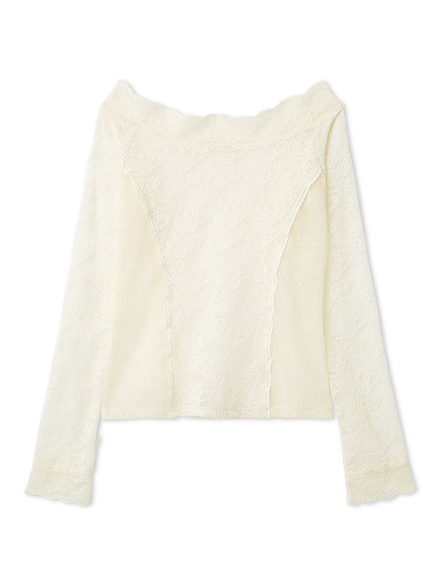 LILY BROWN「オフショルダーレーストップス」|Tシャツ・カットソー|