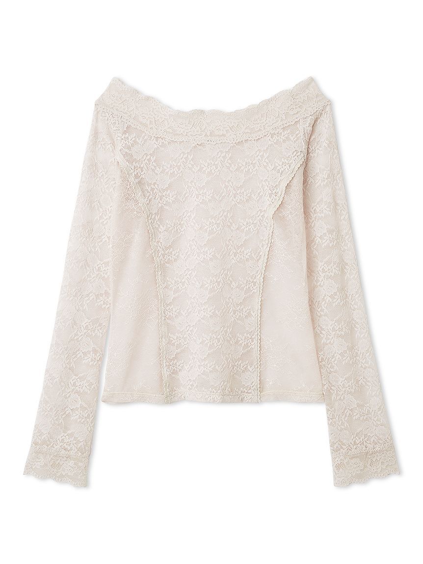 LILY BROWN「オフショルダーレーストップス」|Tシャツ・カットソー|PNK