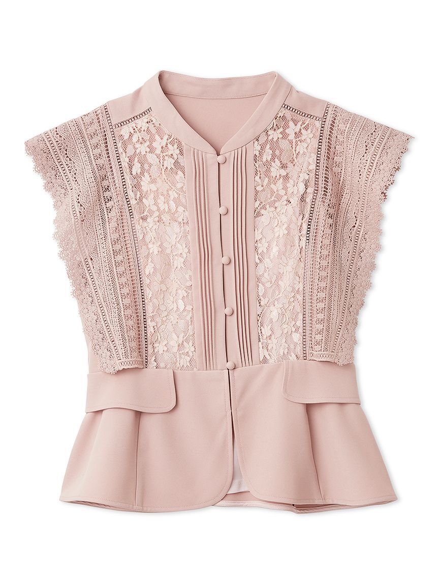 LILY BROWN「スイッチングレースブラウス」|シャツ・ブラウス|PNK