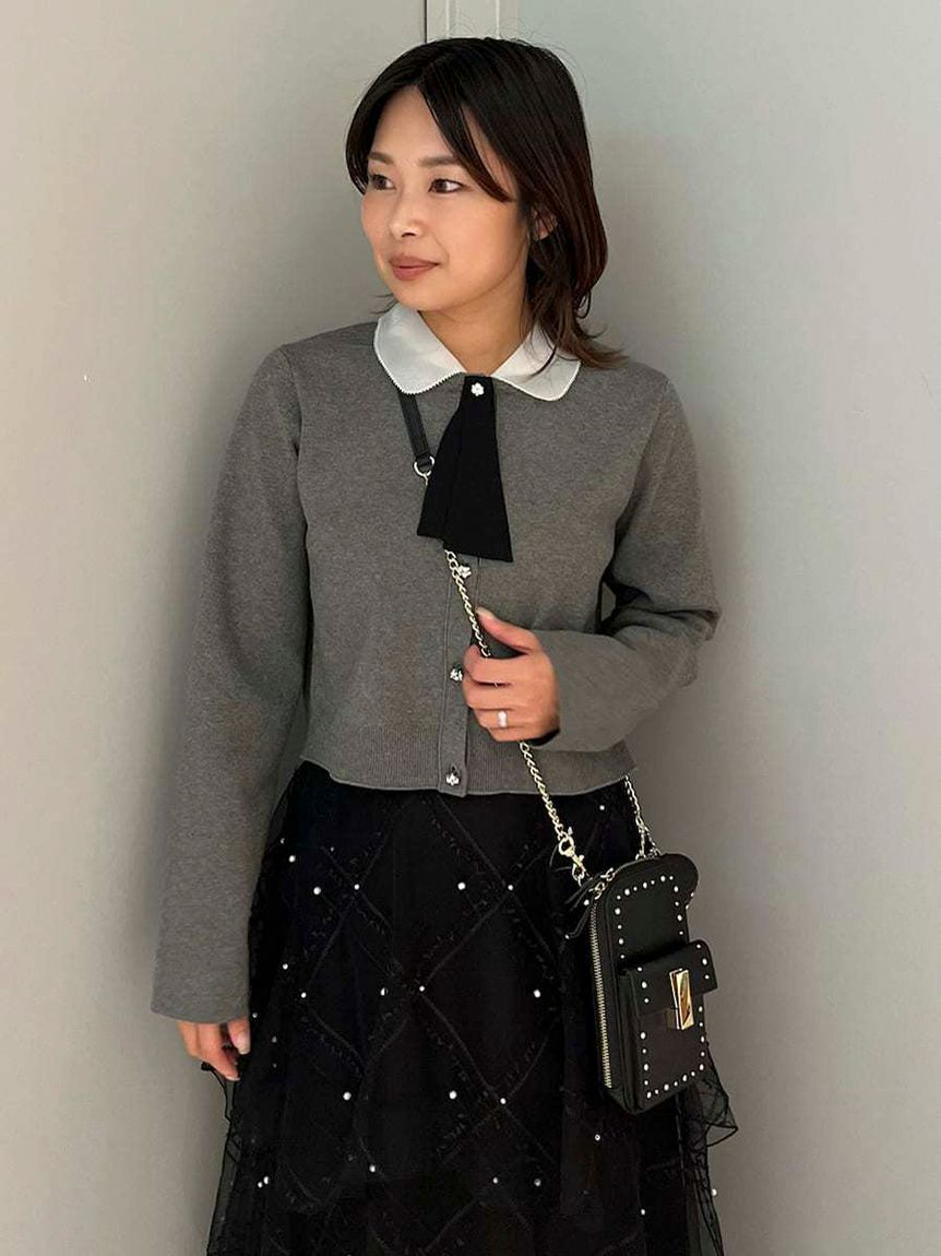 デタッチャブル総針カーディガン（CELFORD）｜ルミネのファッション