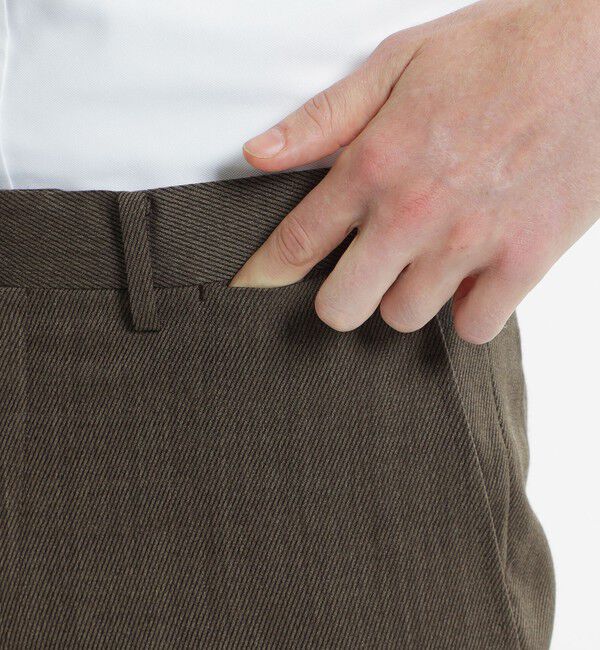 MACKINTOSH PHILOSOPHY「トロッター トラウザーズ#108 キャバリーツイル」|スラックス|