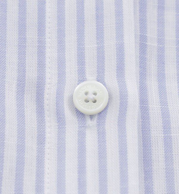 MACKINTOSH PHILOSOPHY「バンドカラーリネンミックスブラウス」|シャツ・ブラウス|