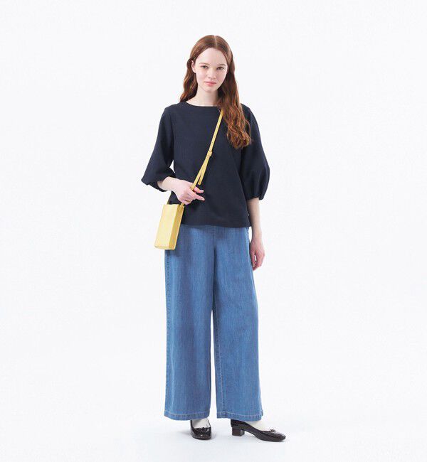 MACKINTOSH PHILOSOPHY「サッカーパフスリーブブラウス」|シャツ・ブラウス|