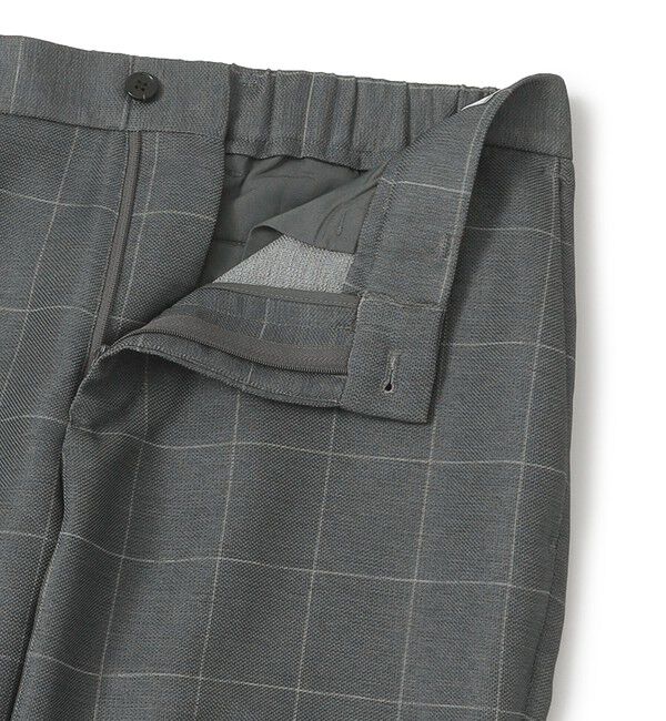 MACKINTOSH PHILOSOPHY「テーラードジャージーパンツ カラミウィンドウペーン」|スラックス|