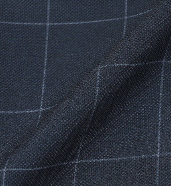 MACKINTOSH PHILOSOPHY「テーラードジャージーパンツ カラミウィンドウペーン」|スラックス|