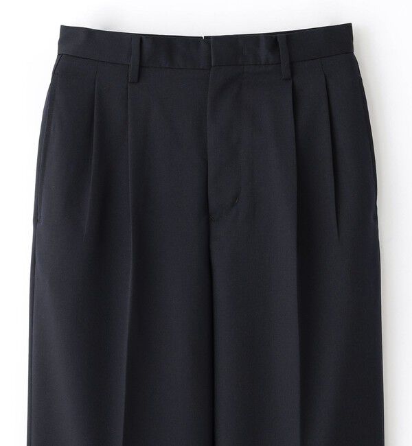 MACKINTOSH PHILOSOPHY「GREY LABEL プリーツパンツ」|スラックス|