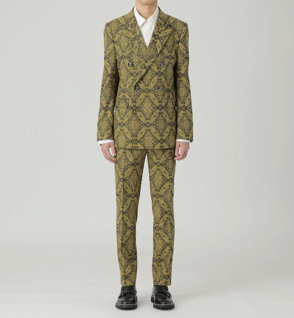  「【Education from Youngmachines】オーナメントジャガード ダブルジャケット」|テーラードジャケット|