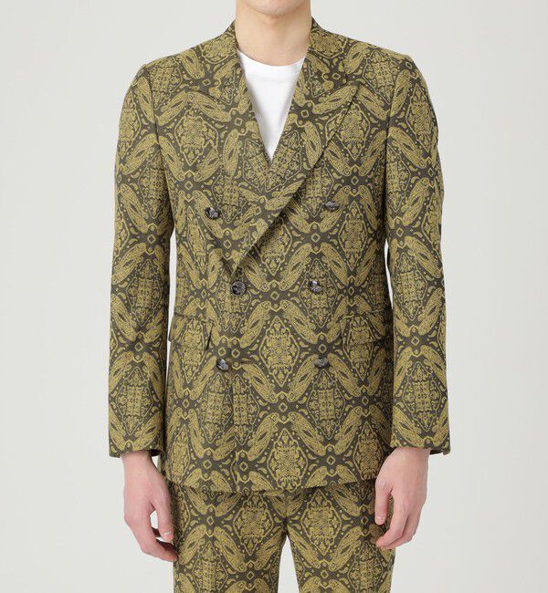  「【Education from Youngmachines】オーナメントジャガード ダブルジャケット」|テーラードジャケット|