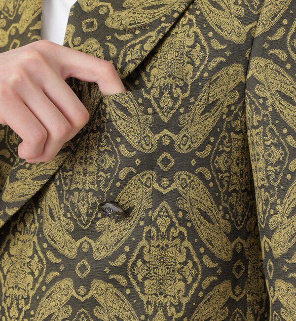  「【Education from Youngmachines】オーナメントジャガード ダブルジャケット」|テーラードジャケット|