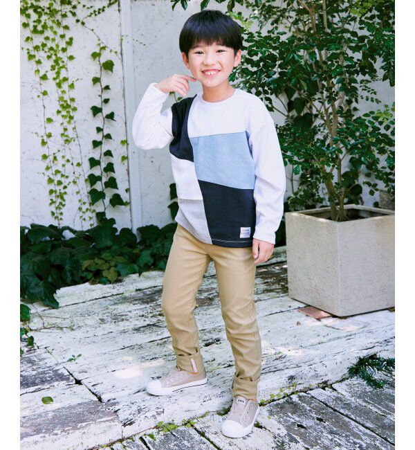 ikka kids「GOKU楽ストレッチパンツ B （120~160cm）」|その他|